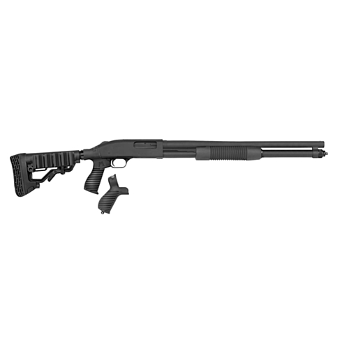 Mossberg 590 Tactical, 20” Barrel, Bead Sight, Flex Adjustable Stock, 6RD Magazine, 12GA — RDSC
