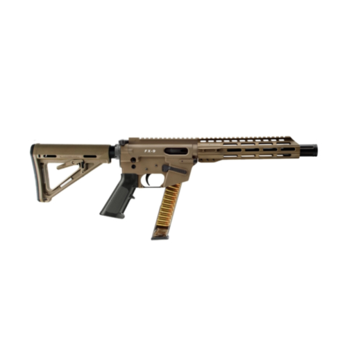 Freedom Ordnance, FX-9 Carbine, 10.0" Barrel, Glock Magazines, Flat Dark Earth, 9mm