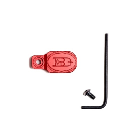 Briley Benelli M2/M4 EZ Bolt Release Lever, Anodized Red