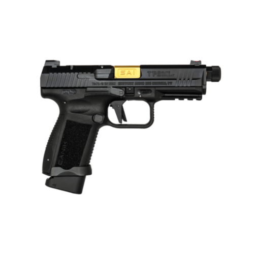 Canik TP9 Elite Combat Executive, 4.70” TiN SAI Threaded Barrel, 9mm, BLK