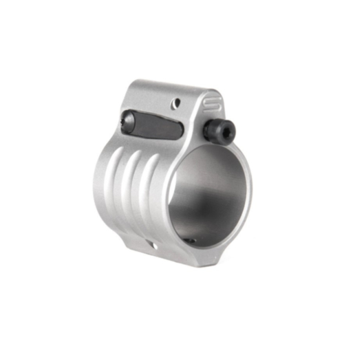 SLR Rifleworks, Sentry 8 Adjustable Gas Block, Set Screw, Titanium, 0.875