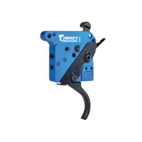 Timney Triggers, Remington 700 2-Stage, Curved Blade, Black