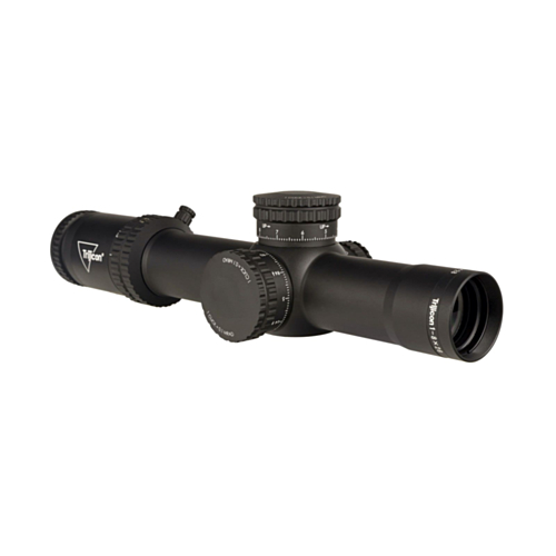 Trijicon Credo 1-8x28 FFP Riflescope, Red/Green MRAD Segmented-Circle Crosshair Reticle