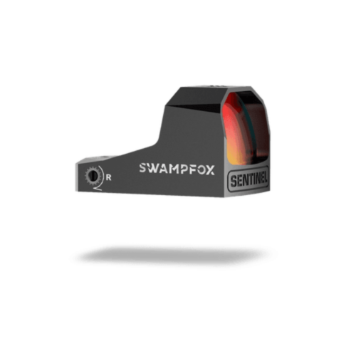 Swampfox Optics, Sentinel 1X16 Reflex Sight, Auto Brightness, Red 3 MOA Dot Reticle