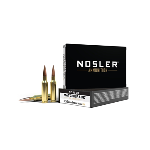 Nosler Ammo, 6.5 Creedmoor, 140 Grain, RDF HPBT, 20 Rounds — RDSC