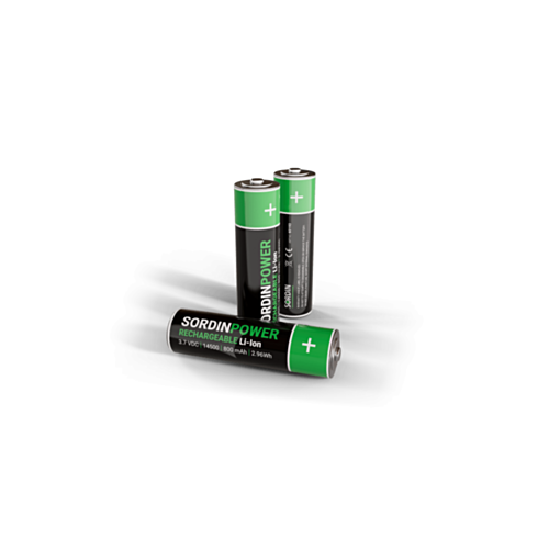 Sordin 14500 Rechargeable Li-ion Battery, 3.7v