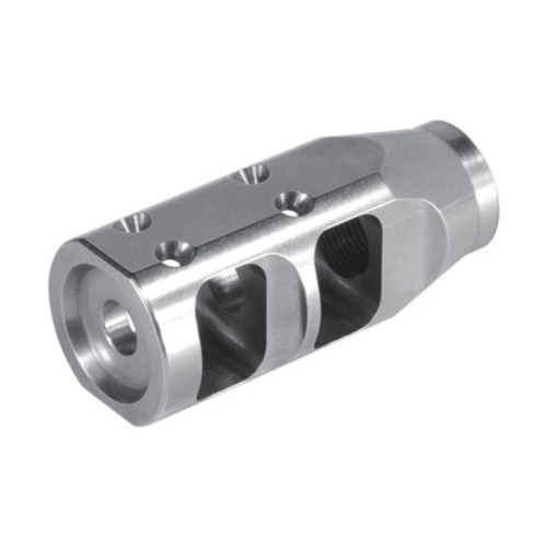 JP Enterprises, Large-Profile Compensator, Matte TACFIN, Matching Jam Nut, 5/8X24 TPI