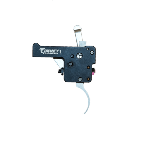 Timney Triggers, Weatherby Vanguard, Curved Blade, Safety, Nickel