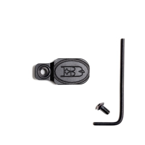 Briley Benelli M2/M4 EZ Bolt Release Lever, Anodized Black
