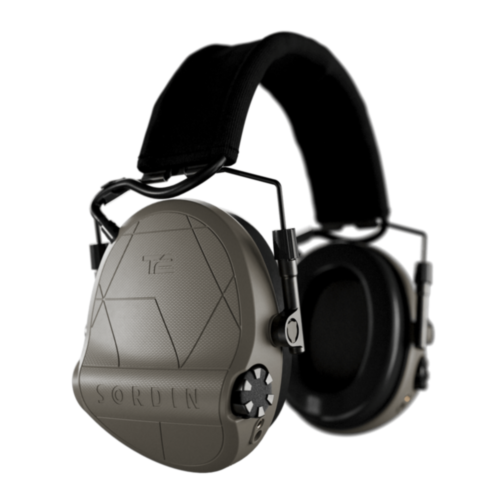 Sordin Supreme T2 Headband Headset, Tan