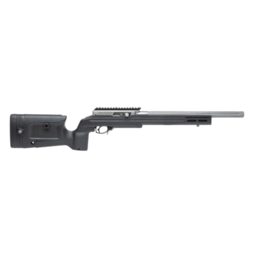 Tactical Solutions X-Ring VR GEN2 Precision Rifle, 22LR, 16.5” Barrel, Gun Metal Grey, KRG Bravo Chassis, Black