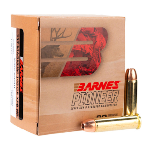 Barnes Ammo, Pioneer 357 Mag 140 Grain, XPB, 20 Rounds