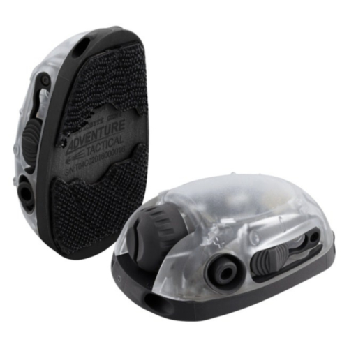 Adventure Tactical, Trilobyte Gen4 Helmet Beacon, Red/Green/White/IR, Auto Synch, Auto Vibe, Black