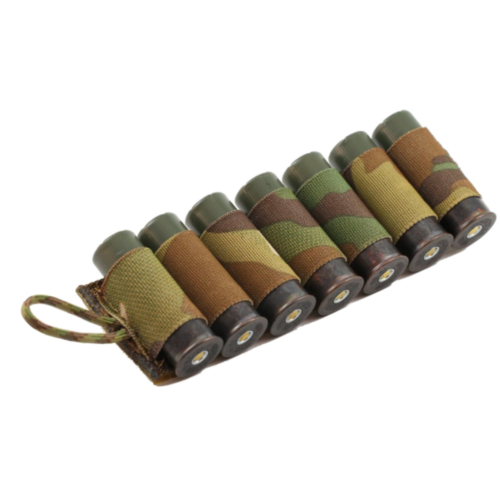 Esstac 12 Gauge Shotgun Card w/Back Velcro, 7 Round