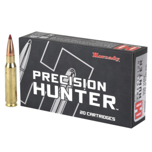 Hornady Ammo, 308 Win 178 Grain ELD-X, Precision Hunter, 20 Rounds