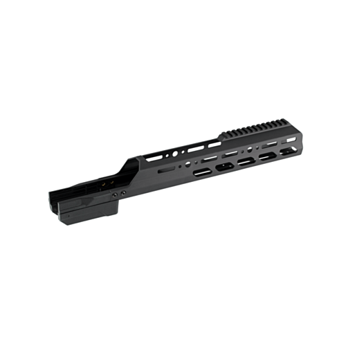 KRG Kinetic Research Group, GEN2 Enclosed Forend, Tikka T3 Short Action, Black