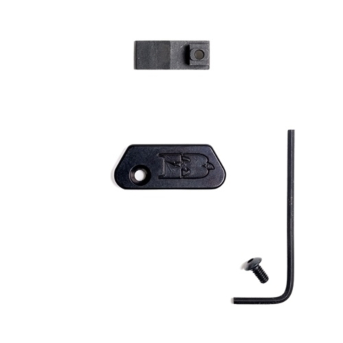 Briley Beretta 12/28GA EZ Bolt Release Lever Kit, Tactical, Black