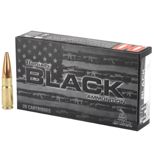 Hornady Ammo, 338 ARC 175 Grain HP Match Black, 20 Rounds