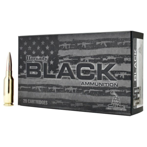 Hornady Ammo, 6mm ARC 105 Grain BTHP, BLACK, 20 Rounds — RDSC