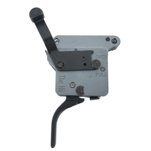 Timney Triggers, Remington 700 HIT, Straight Blade, Safety, Black