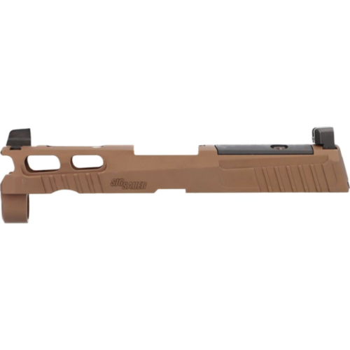 Sig Sauer, P320 Pro-Cut Slide Assembly, Compact, Suppressor Height XRay3 Sights, Optic Ready, Coyote