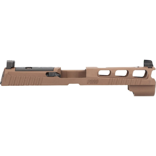 Sig Sauer, P320 Pro-Cut Slide Assembly, Full Size, Suppressor Height XRay3 Sights, Optic Ready, Coyote