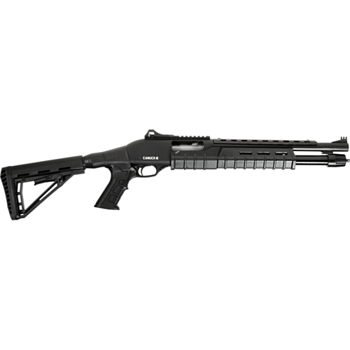 Canuck Commander, Pump Shotgun, Synthetic Pistol Grip & Stock, 14.00” Barrel, Black, 12GA — RDSC