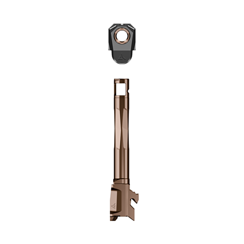 Radian Weapons, Afterburner + Ramjet, Micro Compensator, Match Grade Barrel, Glock 48 Gen5, Bronze