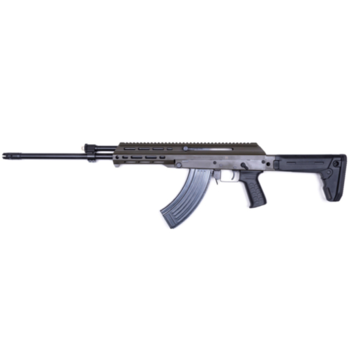 M+M Industries, M10X International Defense Rifle, GEN2 Short Lightweight Handguard, 18.6” Barrel, OD Green, 7.62X39mm