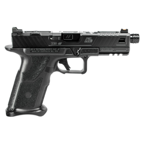 ZEV Technologies, OZ9 Pistol, Threaded Barrel, 9mm, Black