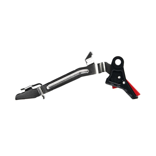 L2D Combat, CTS Trigger Assembly, 9/40/357 GEN3/4, Black/Red