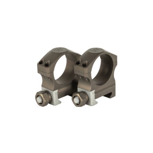 Nightforce Optics, X-Treme Duty Ultralite Rings, 1.0" Medium, 30mm, 4 Screw, Dark Earth