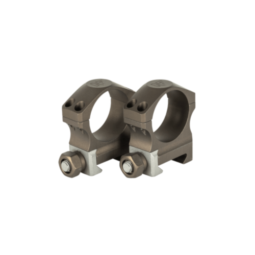 Nightforce Optics, X-Treme Duty Ultralite Rings, 1.375" High, 30mm, 4 Screw, Dark Earth
