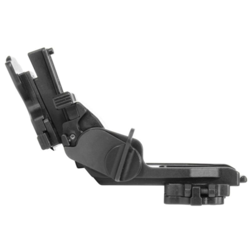 Cadex Defence, Low Profile Flip Up Mount With Dovetail Carriage, Break Away Feature, Black