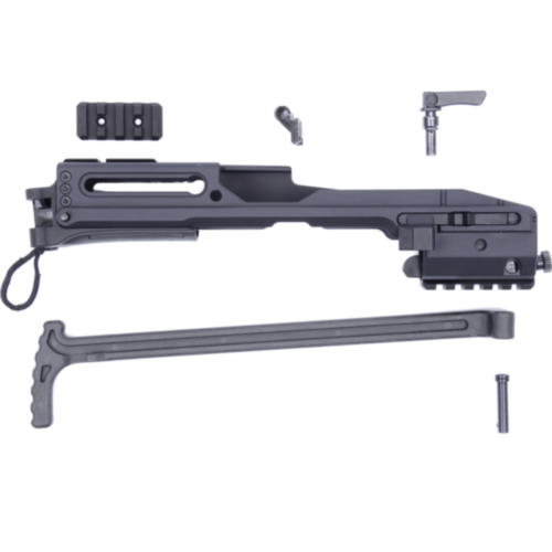 B&T USW-G17 Conversion Kit, Glock 17/19/23, Black