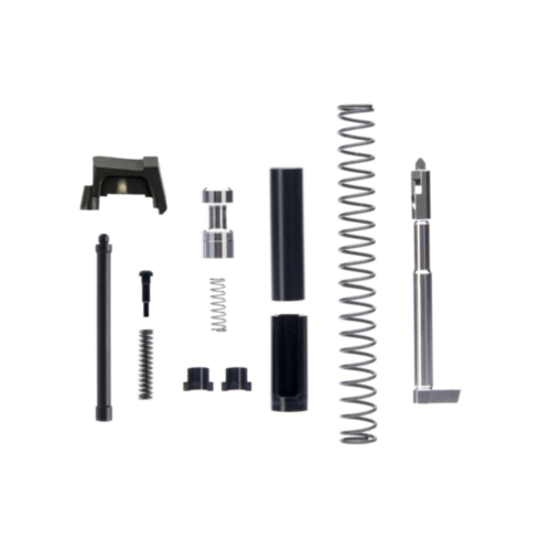 L2D Combat, Standard Slide Upper Parts Kit, Glock 9MM GEN3/4, Black DLC