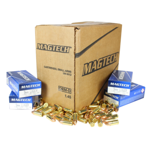 Magtech Ammo, 9mm 124 Grain FMJ, 1000 Rounds — RDSC