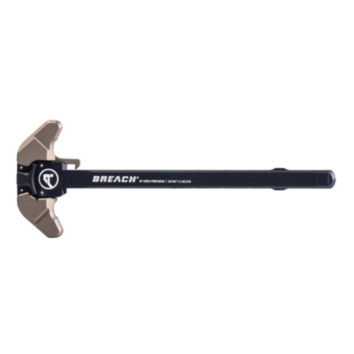 Aero Precision, AR15 Breach Ambi Charging Handle, Small Lever, Kodiak Brown