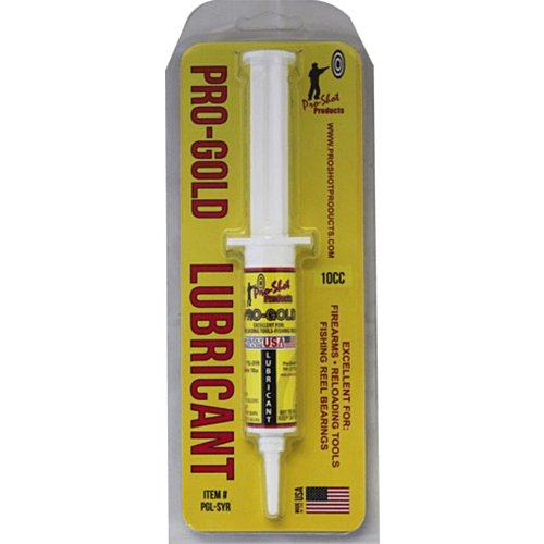 ProShot Pro Gold Lube 10cc Syringe