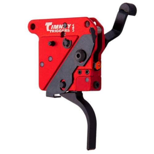 Timney Triggers, Remington 700 w/Safety, 2-Stage, Straight Blade, Black