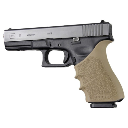 Hogue Grips, Glock 17/22/34/35 Gen3/4 HandAll Beavertail Grip Sleeve, Flat Dark Earth