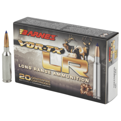 Barnes Ammo, VOR-TX LR 6mm Creedmoor, 95 Grain BT, 20 Rounds