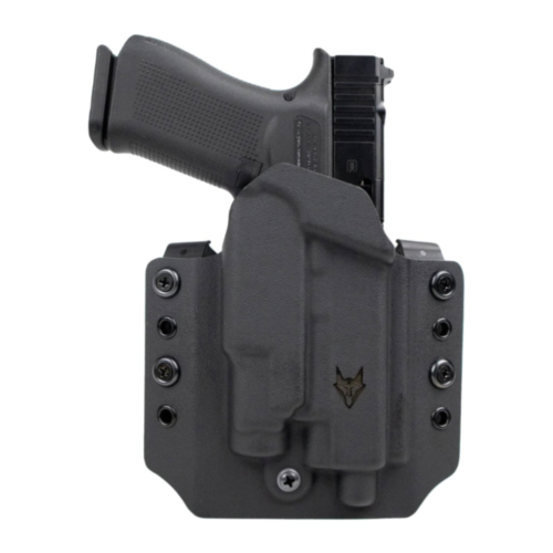 Gray Fox Strategic, Basilisk Holster, Glock 19/23 w/TLR-7/7A, Right Hand, Flat Dark Earth, Adaptive Belt Loops, No Branding