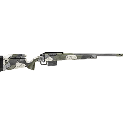 Springfield Armory, 2020 Waypoint, Adjustable CF Stock, 20.00" CF Barrel, Evergreen Camo, 6mm Creedmoor