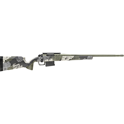 Springfield Armory, 2020 Waypoint, CF Stock, 22.00" 416 Fluted Barrel, Evergreen Camo, 6.5 Creedmoor