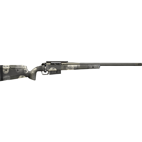 Springfield Armory, 2020 Waypoint, Adjustable CF Stock, 24.00" CF Barrel, Evergreen Camo, 7mm PRC