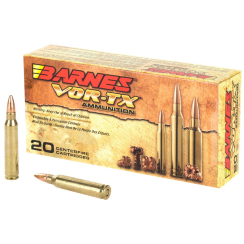 Barnes Ammo, 223 Rem, 55 Grain VOR-TX, TSX FB, 20 Rounds — RDSC