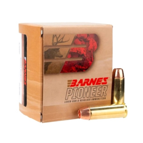 Barnes Ammo, Pioneer 44 MAG 300 Grain, JHP, 20 Rounds