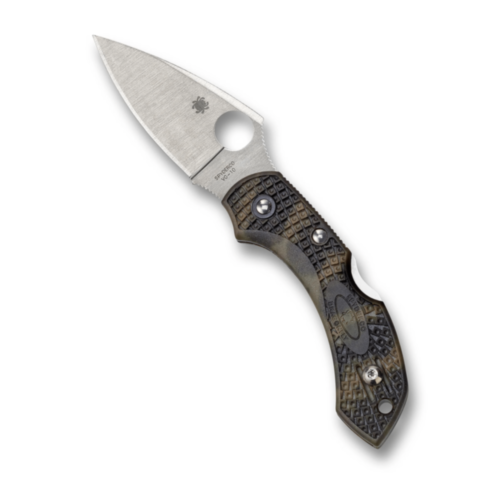 Spyderco Dragonfly, Zome Green, PlainEdge