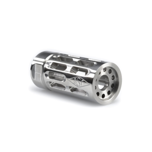 BSF Barrels, Compensator, .875 Profile, Polished Stainless, 5.56mm, 1/2X28 TPI